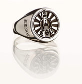 Round Table Rostock Siegelring aus 925 Sterling Silber